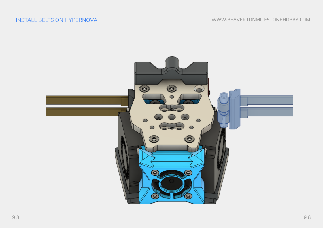 Hypernova Printhead build step thirty-nine
